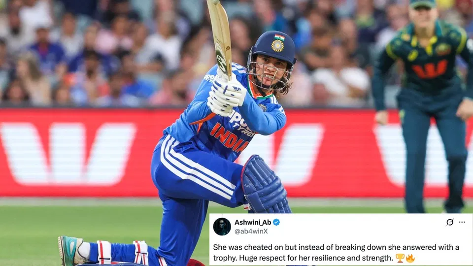 Fans hail Smriti Mandhana news
